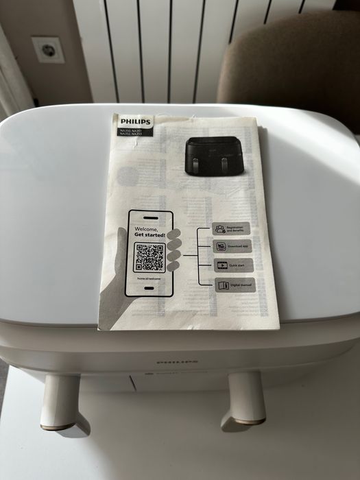 Philips 3000 Series Dual Basket Airfryer чисто нов в гаранция