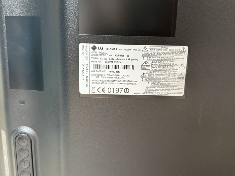 Televizor  LG 127 cm diagonala