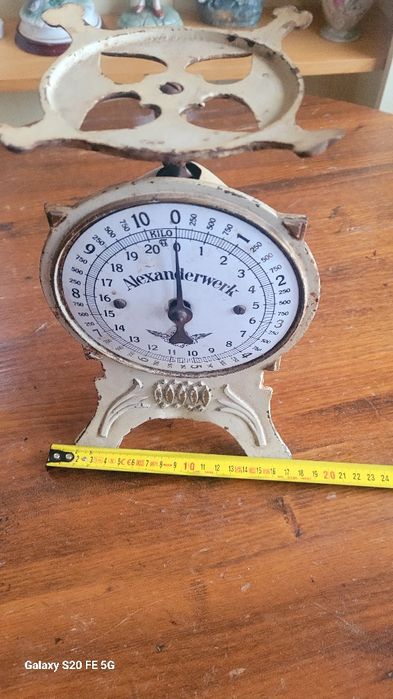 Винтидж немска колекционерска кухненска везна