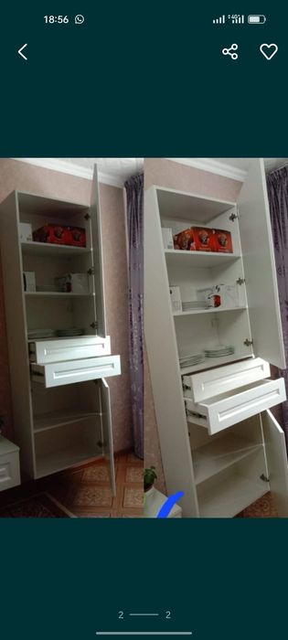 Срочно продам шкаф и тумбу