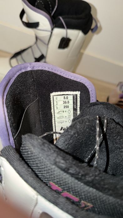 Boots Snowboard Northwave DAHLIA SLS, Alb, Femei, 39