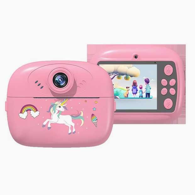 Aparat Foto Copii cu printare instanta. blue/pink Nou ambalat!