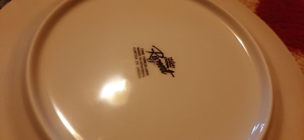 Farfuri portelan Curtea de Argeș vitange