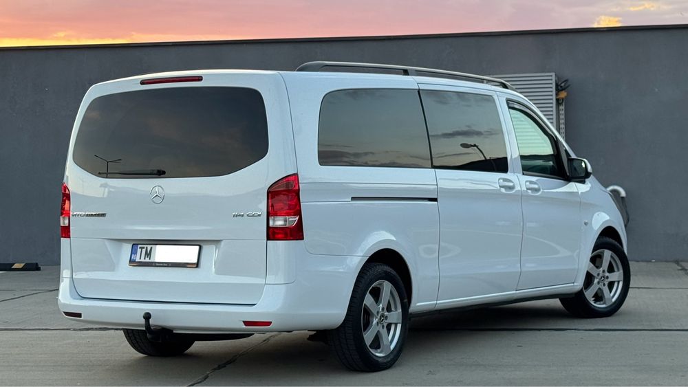 Mercedes-Benz Vito 2020 2.0 Model Extra-Lung 8+1 Locuri Cutie Automata 9G-Tronic Euro 6