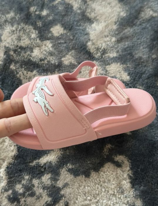 Șlapi Croco Lacoste fetițe , mărimea 24-25