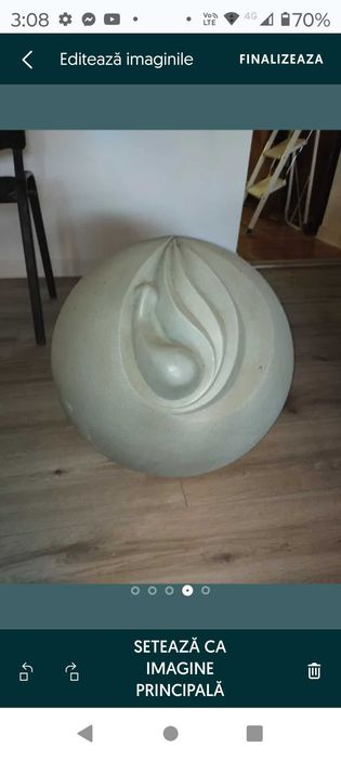 Lucrări plastice ceramica sculpturi