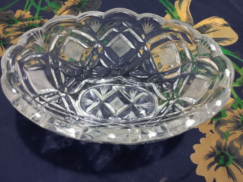 Салатницы хрустальные