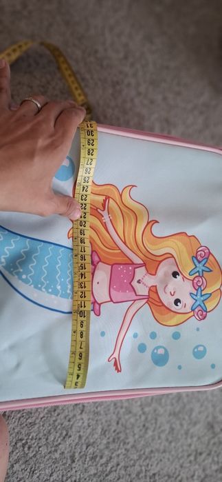Детски куфар с раница и мешка