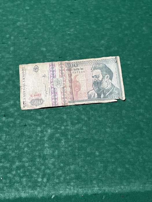 Vând bancnota 500 lei din 1992