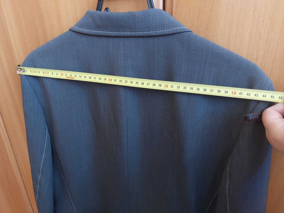 Sacou gri C&A cu nasturi