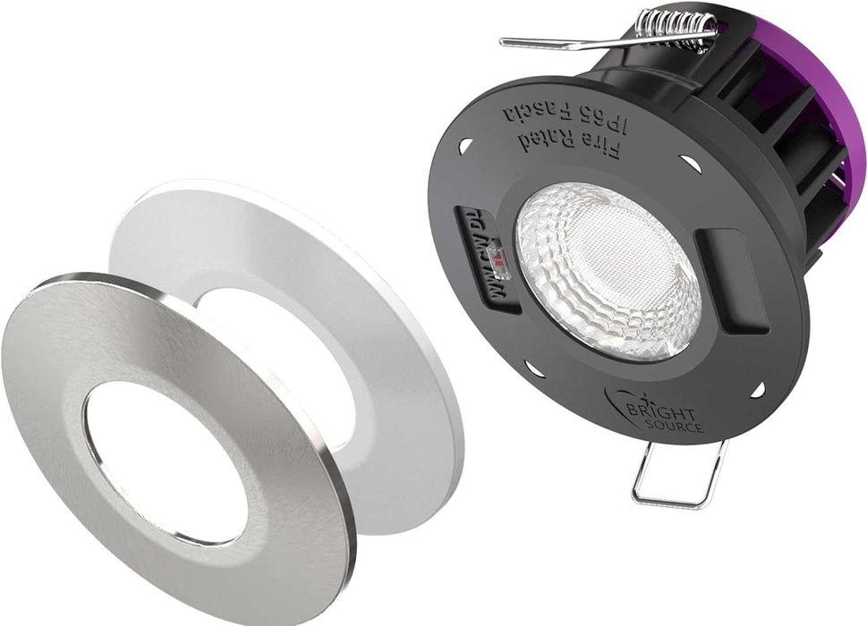 Bright Source осветителни тела, лампи 8w 64mm изрез, 750lm 6 броя