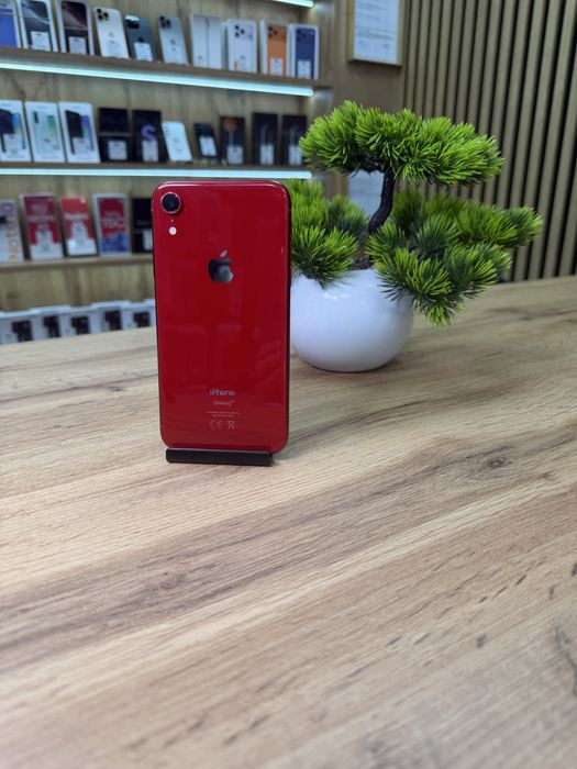 ‼️iPhone Xr 64Gb Red -Sanatate bat.100%- Faceid nefunctional-Garantie