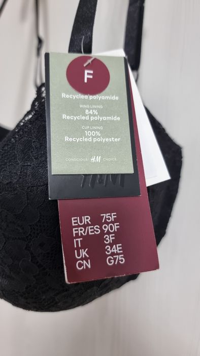 Sutien push-up din dantelă H&M