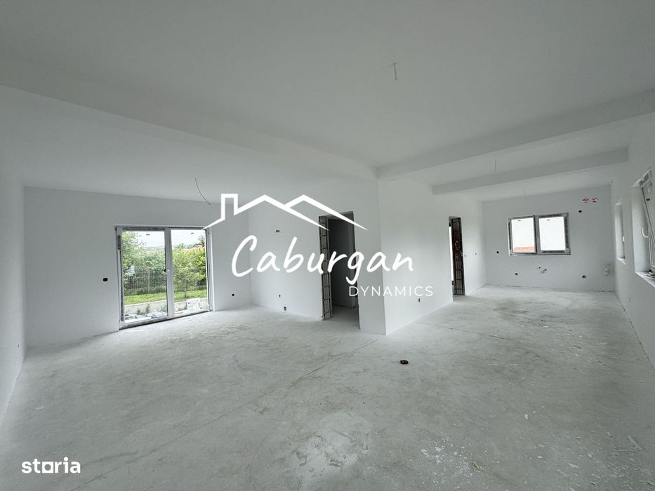 Duplex cu 4 camere, 120mp utili, 300mp teren, Sura Mica