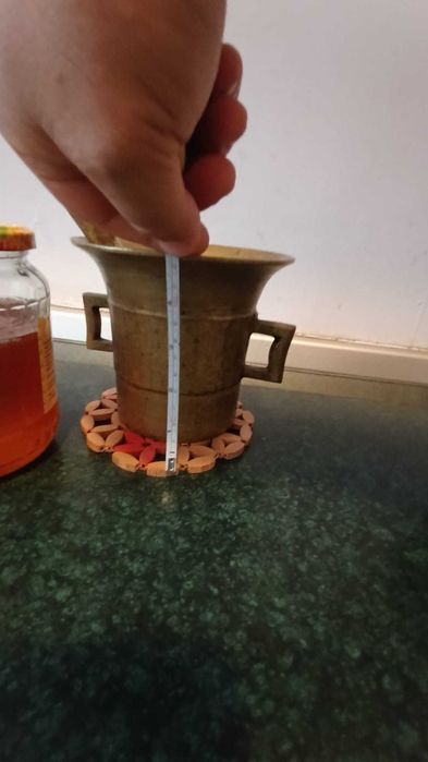 Mojar cu pistil din alama (1 sau 2 buc) Bucuresti, sect 2