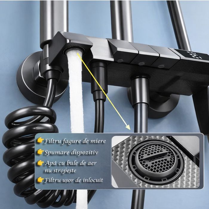 Duș de baie cu 4 funcții  afisaji digital de Vânzare