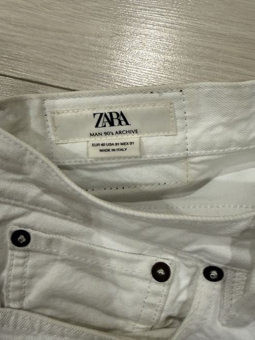 Белые джинсы Zara 90’s Archive