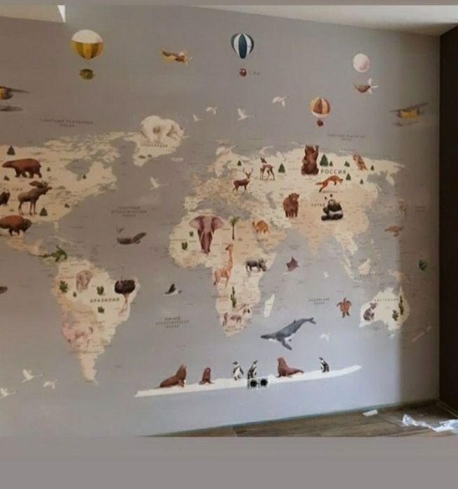 Поклейка обоев,покраска и т.д