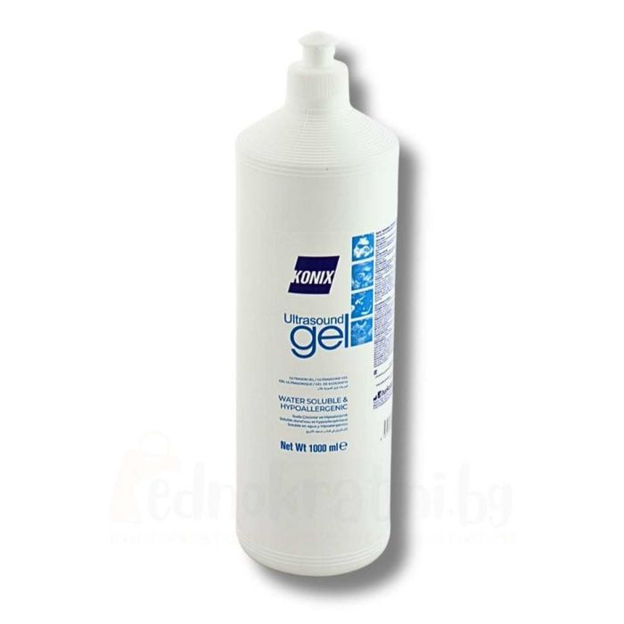 Контактен гел за ултразвук и лазерна епилация 1 л. - Ултразвуков гел