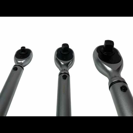 Комплект динамометрични ключове 3 части 1/4'' 3/8'' и 1/2'' KrafTWelle
