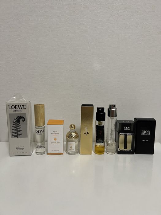 Фирменные миниатюры, тревелы ароматов