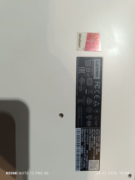 Laptop Lenovo IdeaPad 110s alb