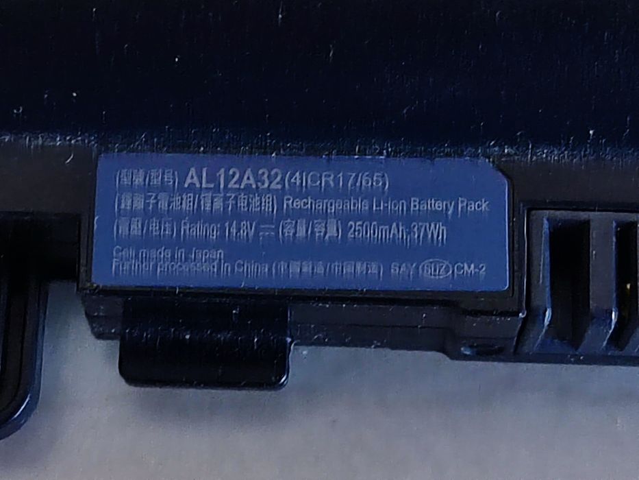 Батарейка ДЛЯ ноутбука АСЕR