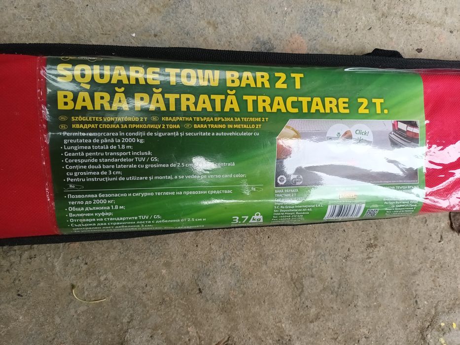 Bară de tractare auto, pentru toate tipurile de mașini