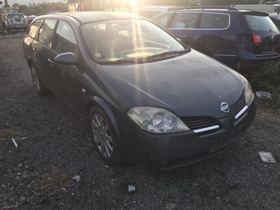 НА ЧАСТИ! Nissan Primera 2.2 DI 126 кс. КАМЕРА Климатик 2003 г. Комби