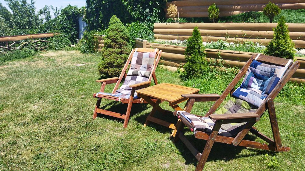 Кресло-шезлонг складной