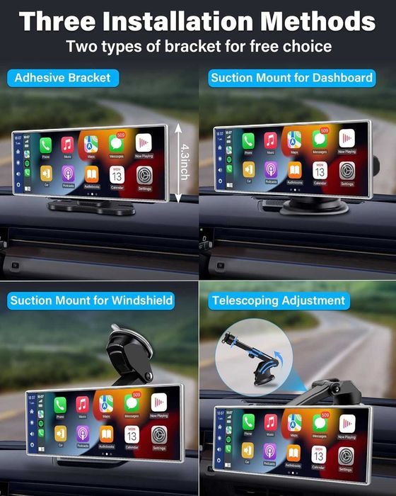 Display 2.5K 11.26 inch Android Auto / CarPlay Wireless,  64G Card