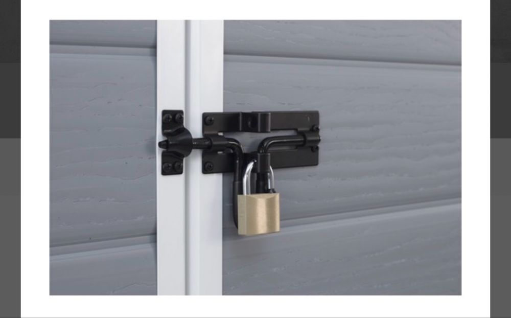 Magazie grădină Keter Manor 6x4 cu podea 175x103 cm gri