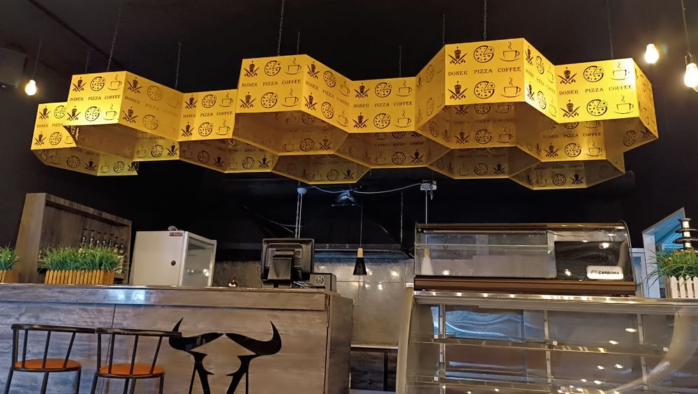 Люстра Донер Пицца Кофе