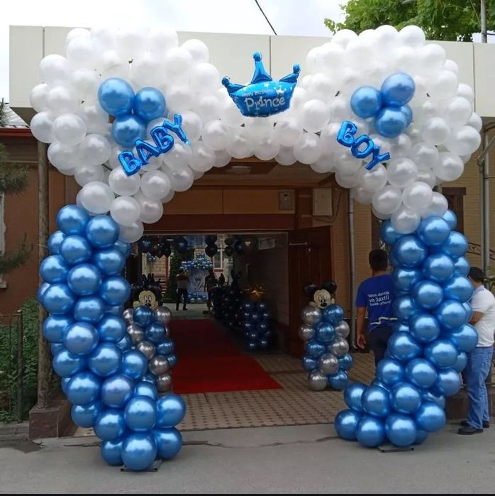 Арка из шаров. Оформление