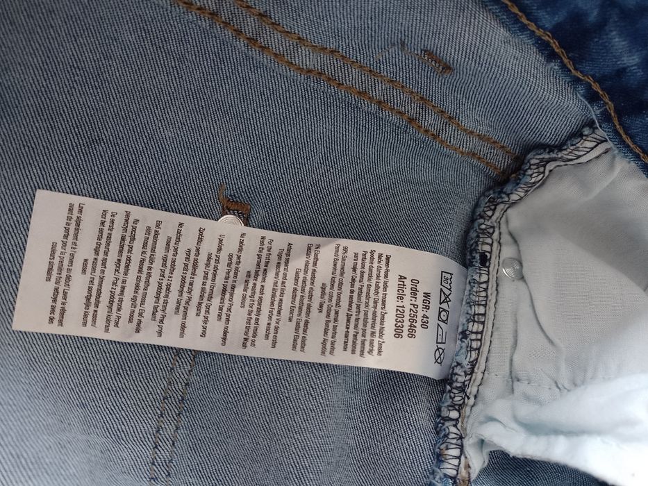 Blugi drepți ușor elastici mărimea 52