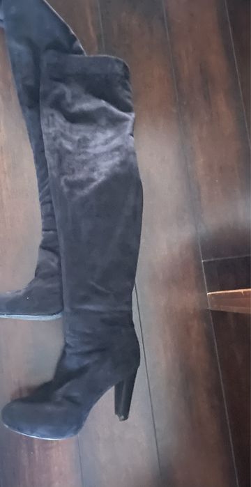 Сапоги ботфорты