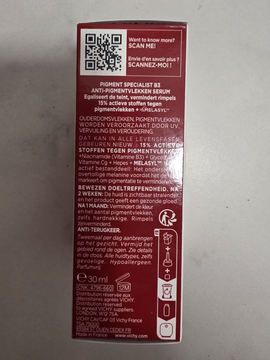 Vichy Ser pentru corectarea petelor pigmentare brune Liftactiv B3