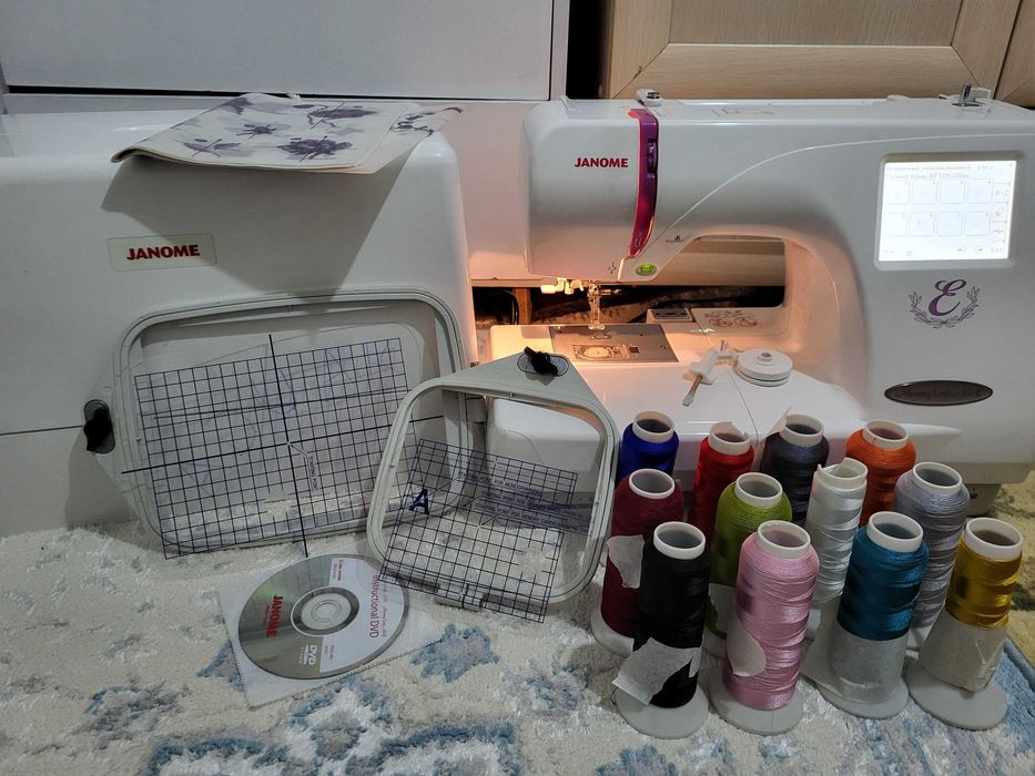 Вышивальная машинка Janome 350 E