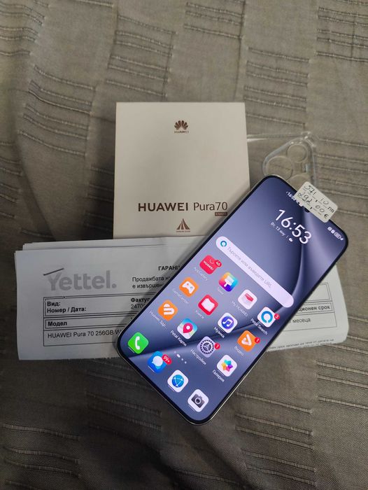 Huawei pura 70 256 gb гаранция