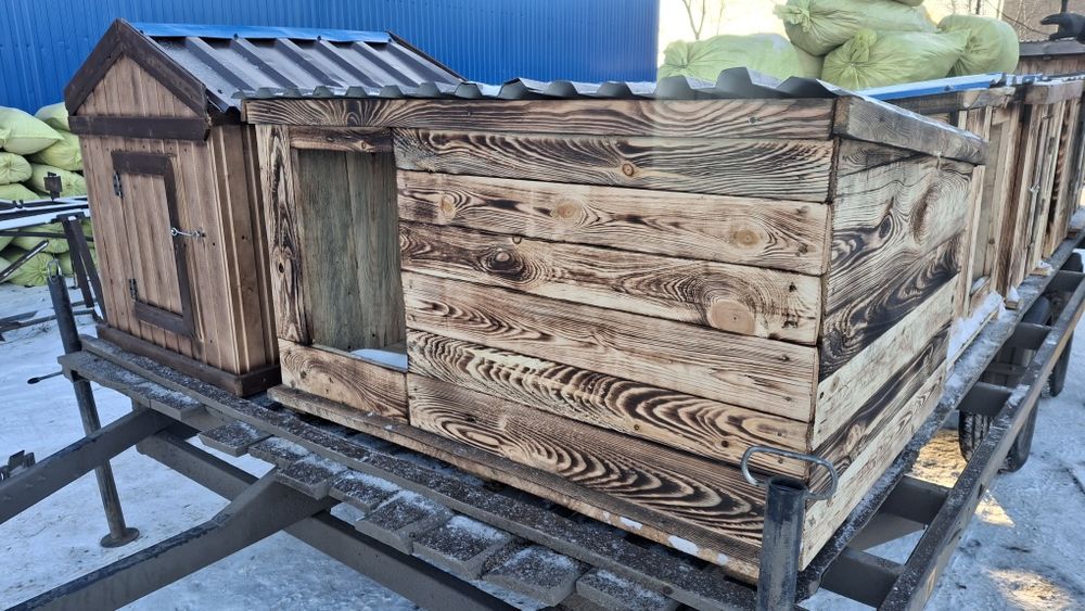 Будки для собак утепленные