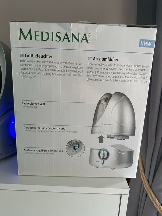 Интензивен овлажнител medisana UHW, Германия