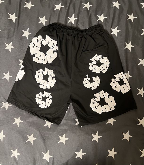 Denim Tears Shorts Negri | Livrare Rapida 24-48H