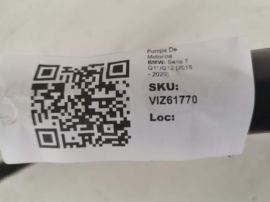 Furtun alimentare Motorina in rezervor BMW Seria 7 G11/G12 2015 2016 2