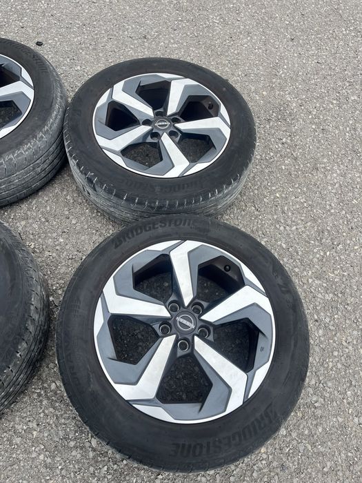 Оригинални джанти Nissan Qashqai/ Нисан кашкай-18цола 5х114.3 66.1/ J7 1/2x18 ET 45 подходящи за всички японски автомобили също така и за Рено