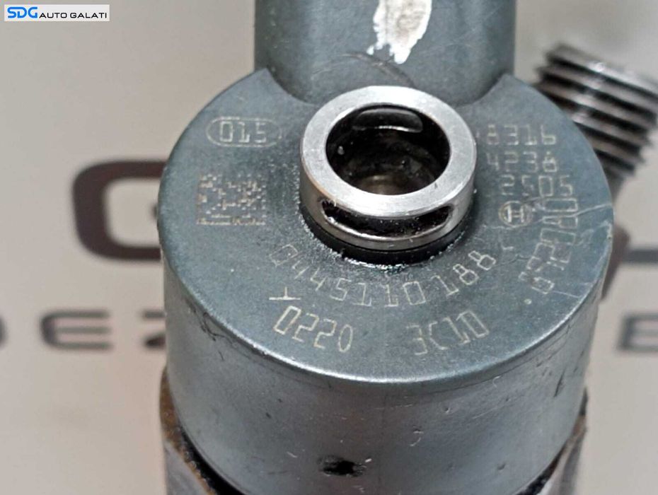 Injector Injectoare Peugeot 407 1.6 HDI 2004 - 2010 Cod 0445110188 [M6295]