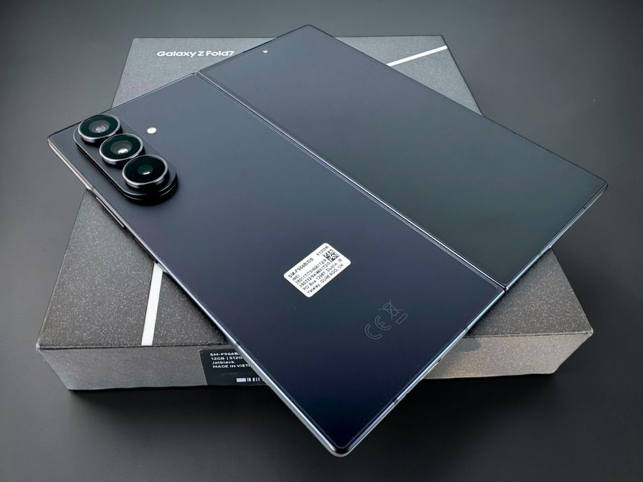 Samsung Galaxy Z Fold 7 5G 512GB Black Отличен! 2г. Гаранция!