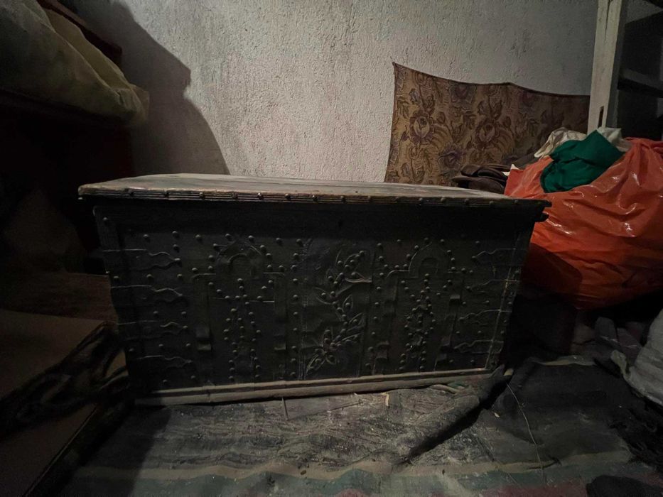 Антикварен Стар Скрин- идеален проект за реставрация!