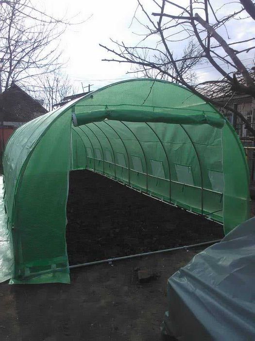 Solar/sera gradina, teava galvanizata,folie armata,marimi 2x2-8x20m ab