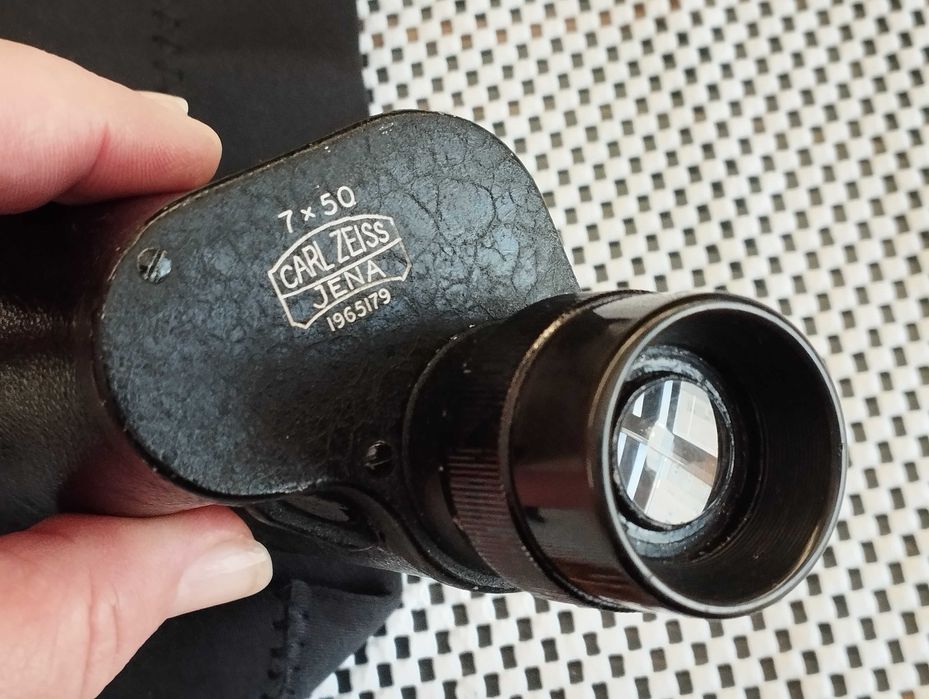 ТОП Немски Рядък Монокъл Carl Zeiss Jena Binoctarmo 7x50