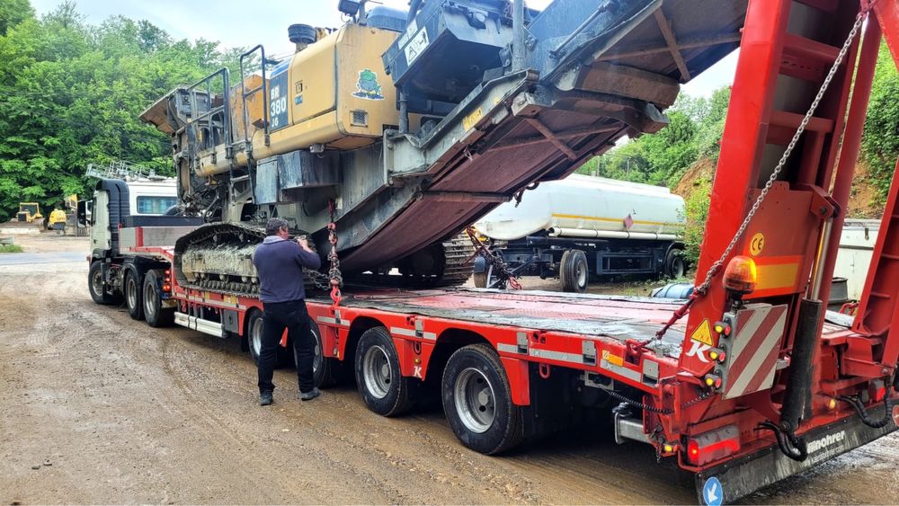 Transport marfa agabaritic, transport utilaje constructii/agricole